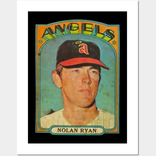 VINTAGE BASEBALL - NOLAN RYAN Posters and Art